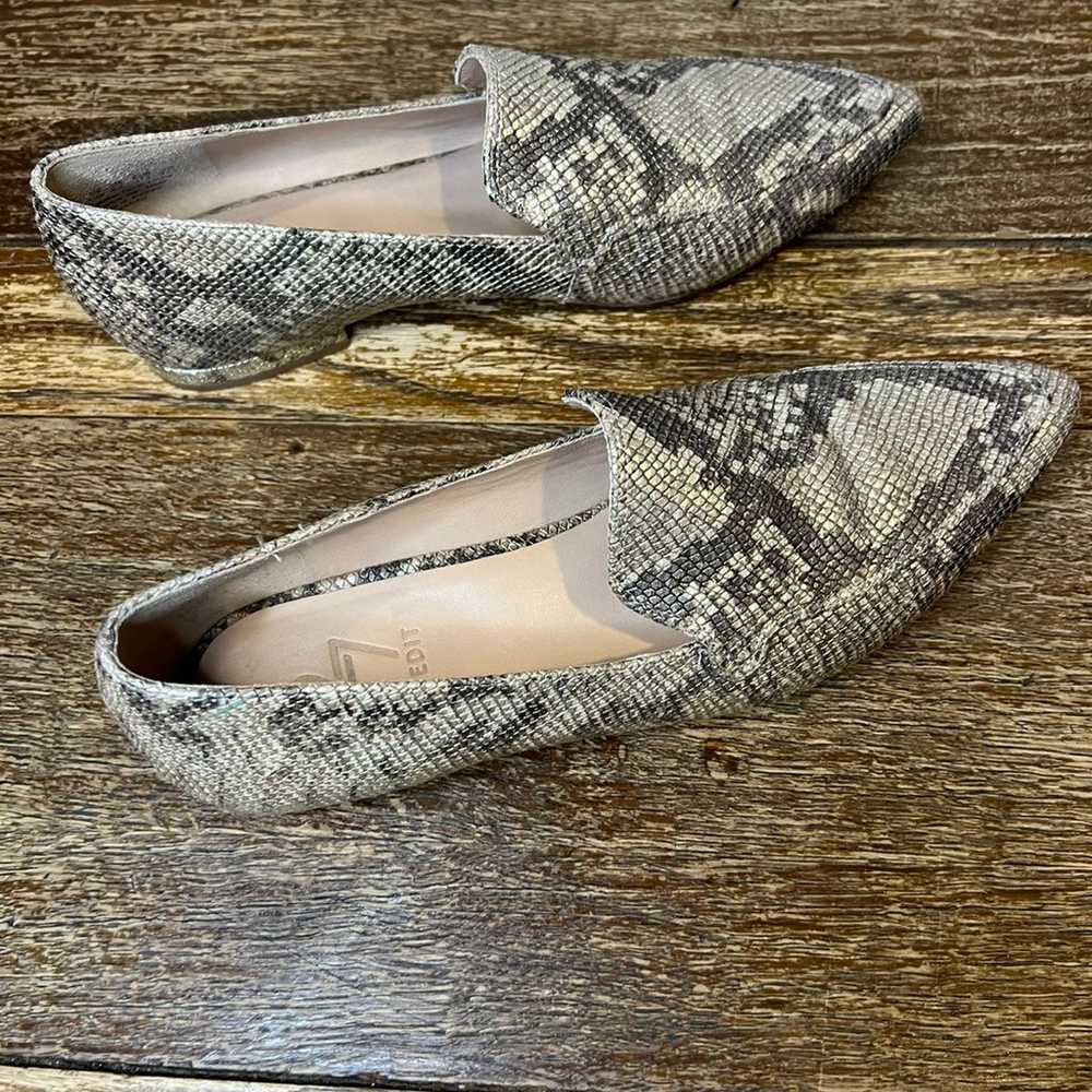 27 Edit snakeskin printed pointed shoes - image 4