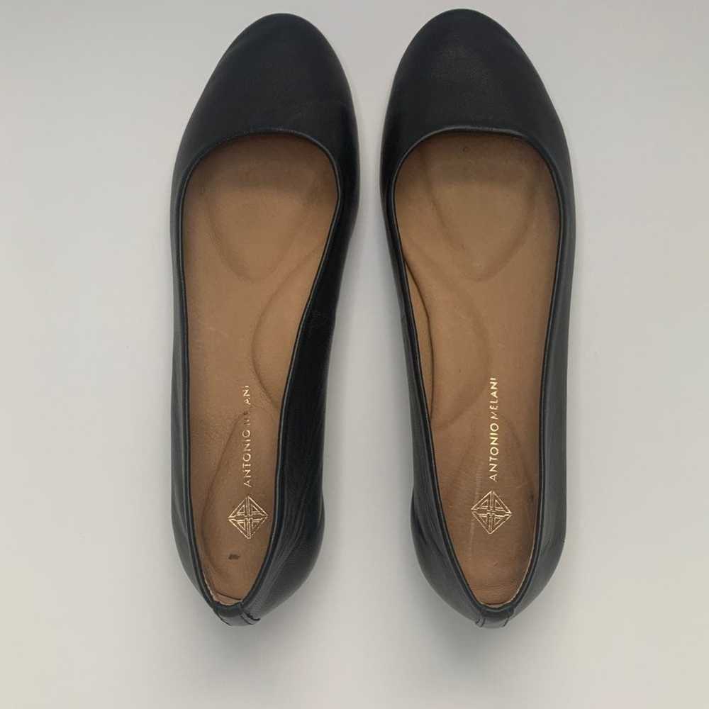 Antonio Melani black leather shoes - image 1