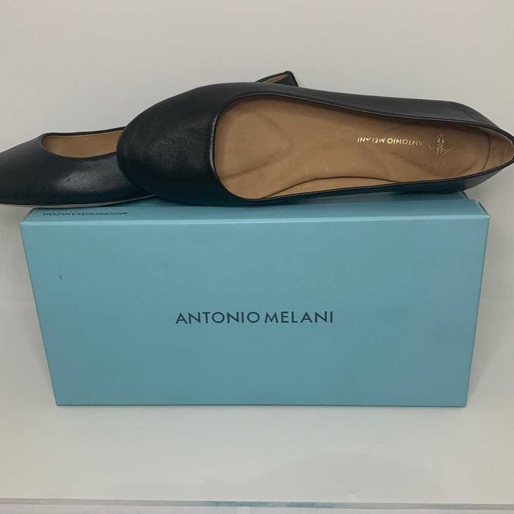 Antonio Melani black leather shoes - image 2