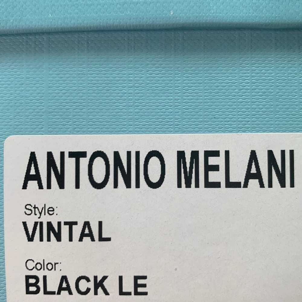 Antonio Melani black leather shoes - image 5