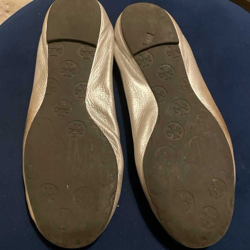 Tory Burch Leather Ballet Flats - Size 8 - image 4