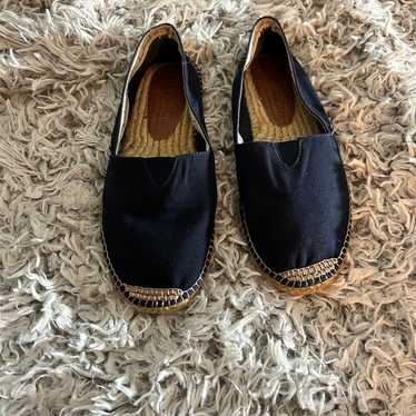 Viscata Barceloneta Canvas Espadrille Flats, Navy… - image 1