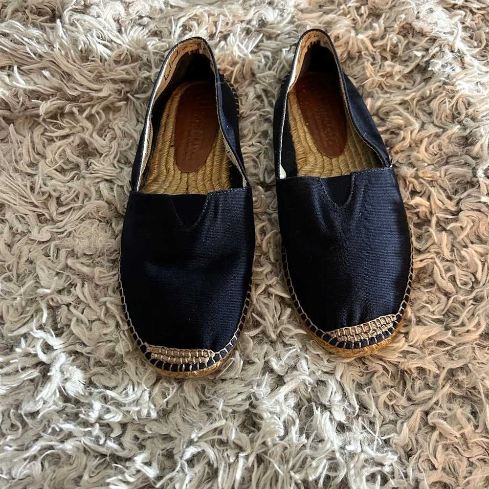 Viscata Barceloneta Canvas Espadrille Flats, Navy… - image 2