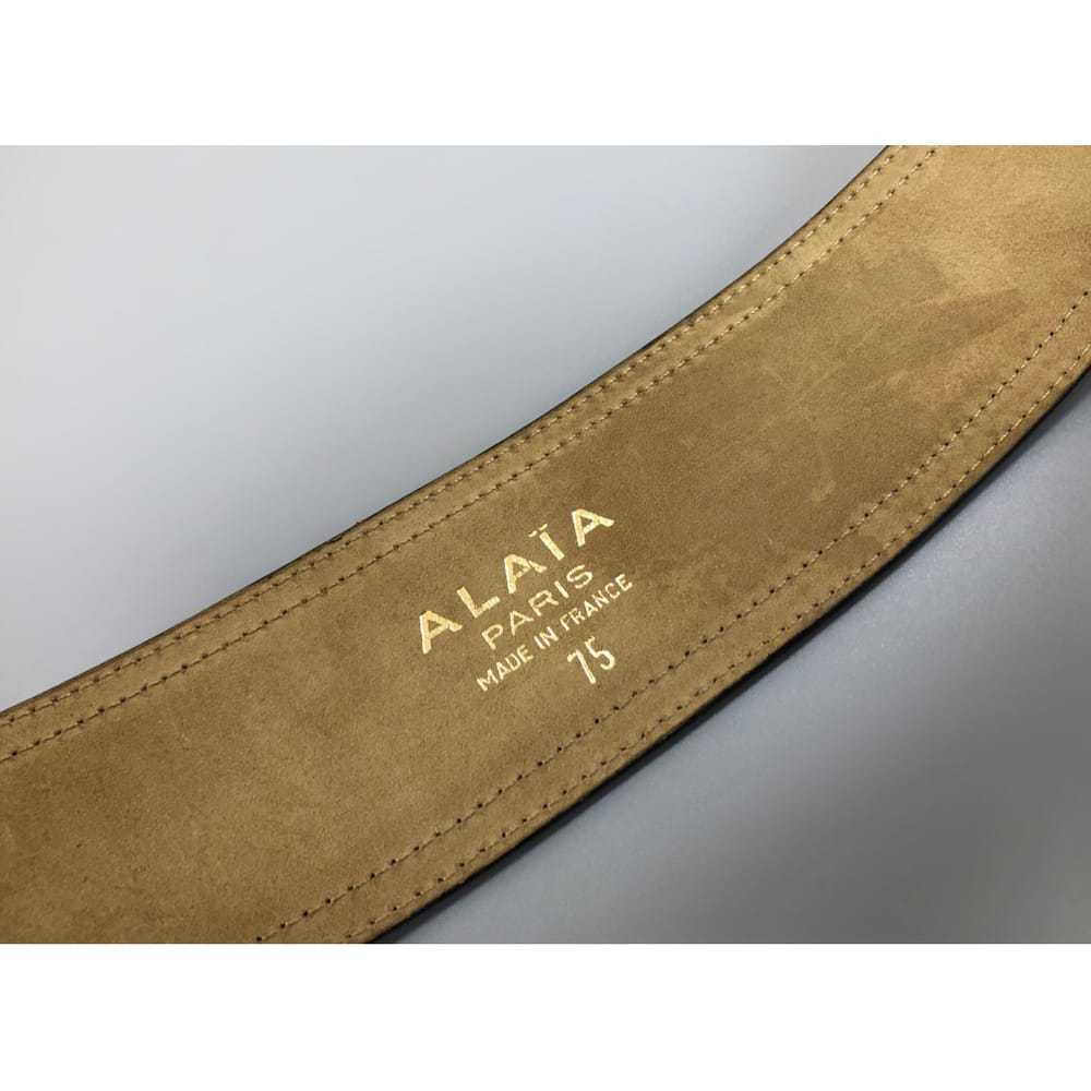 Alaïa Patent leather belt - image 4