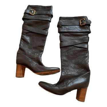 Chloé Leather biker boots - image 1
