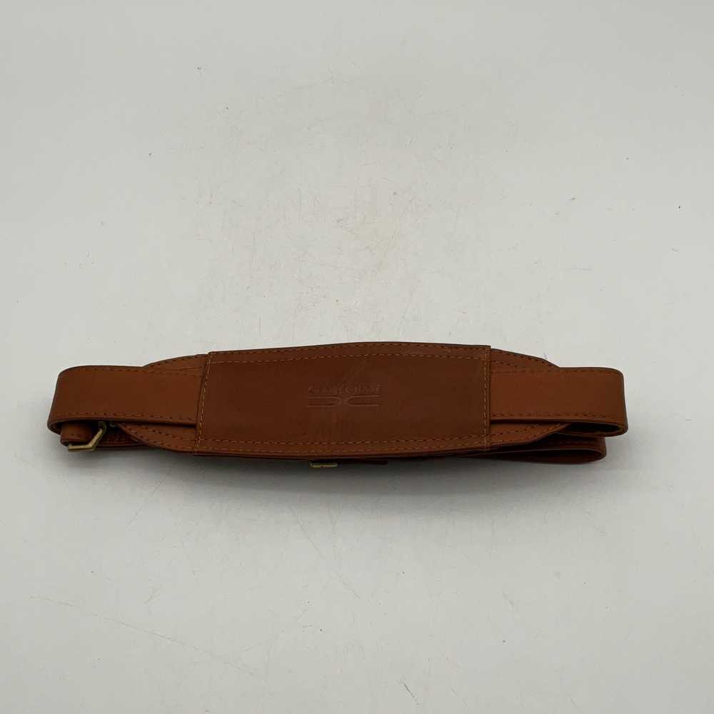 Mens Brown Leather Replacement Adjustable Travel … - image 3