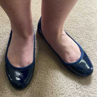 Navy Cole Haan Flats