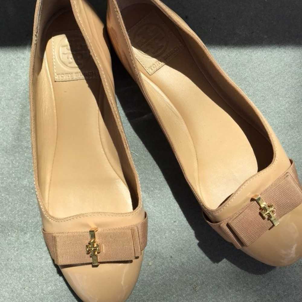 Tory Burch Trudy Patent Flat - Like New! - image 2