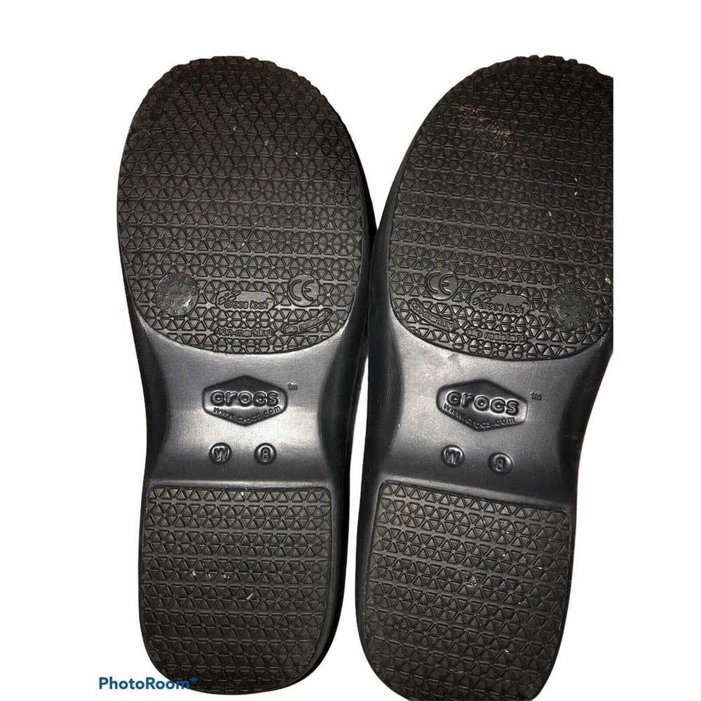 CROCS Dual Comfort Nursing Clogs Size 8 - image 2