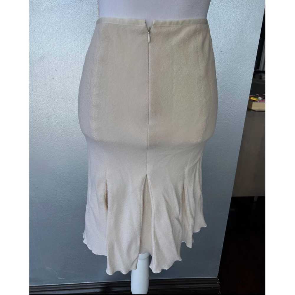 Nina Ricci Linen mid-length skirt - image 3