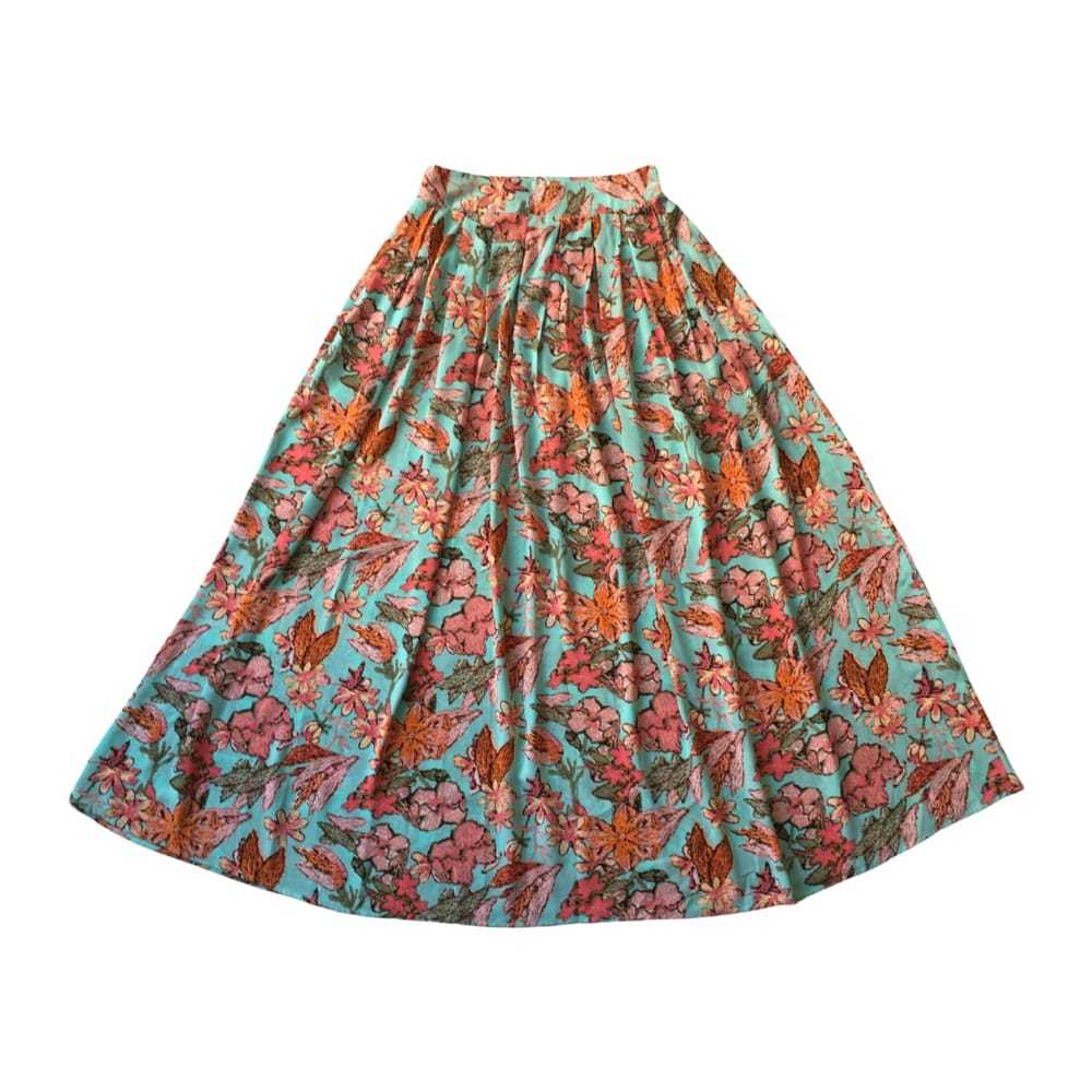 Ulyana Sergeenko Silk maxi skirt - image 8