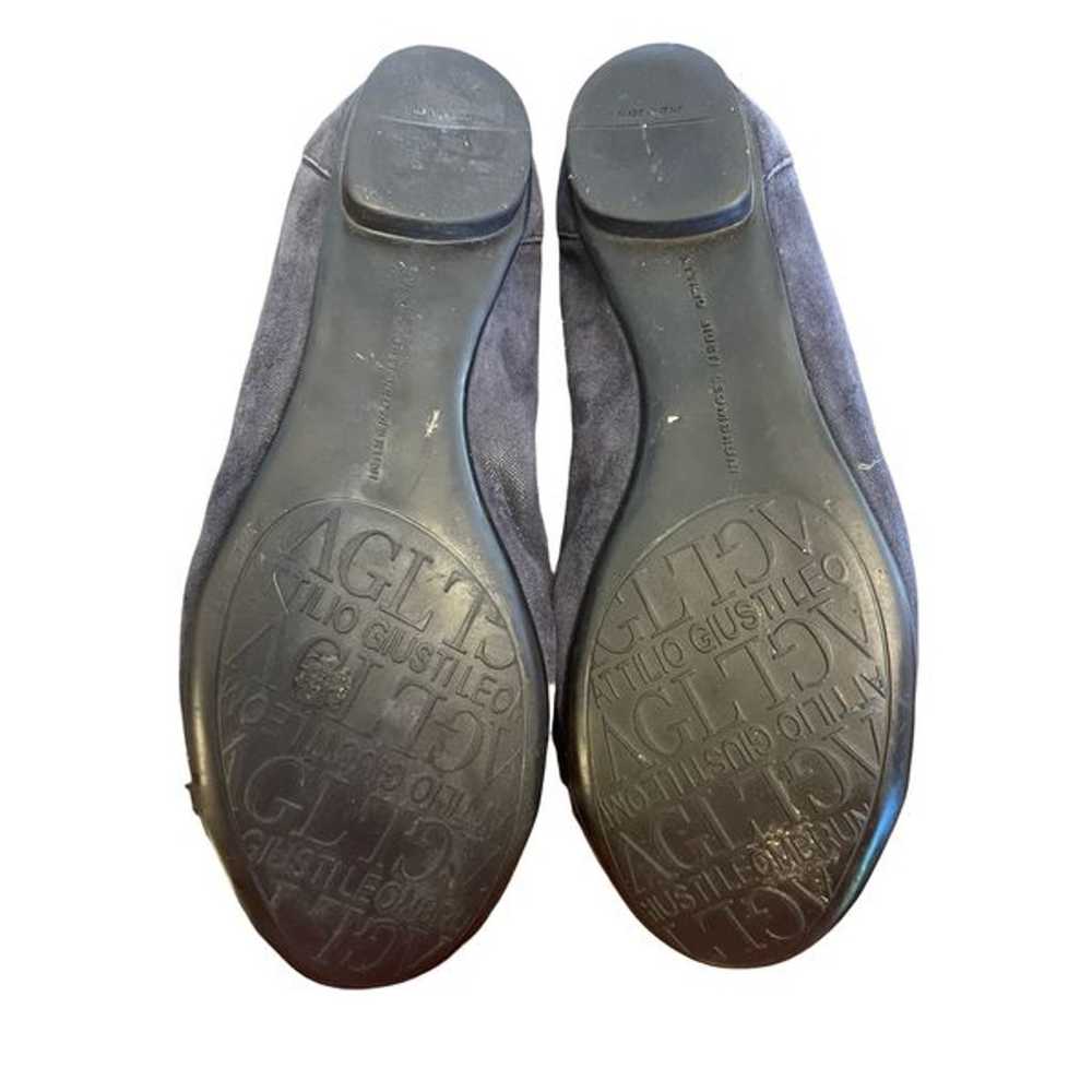 AGL flats black metallic 39.5 shoes Monika - image 4