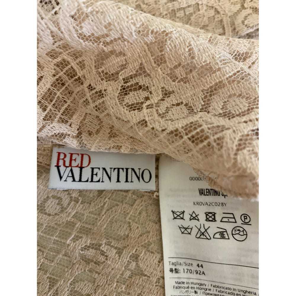 Red Valentino Garavani Lace mini dress - image 5