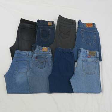 100 Lb Bale: Distressed Jeans (PICKUP ONLY) - image 1