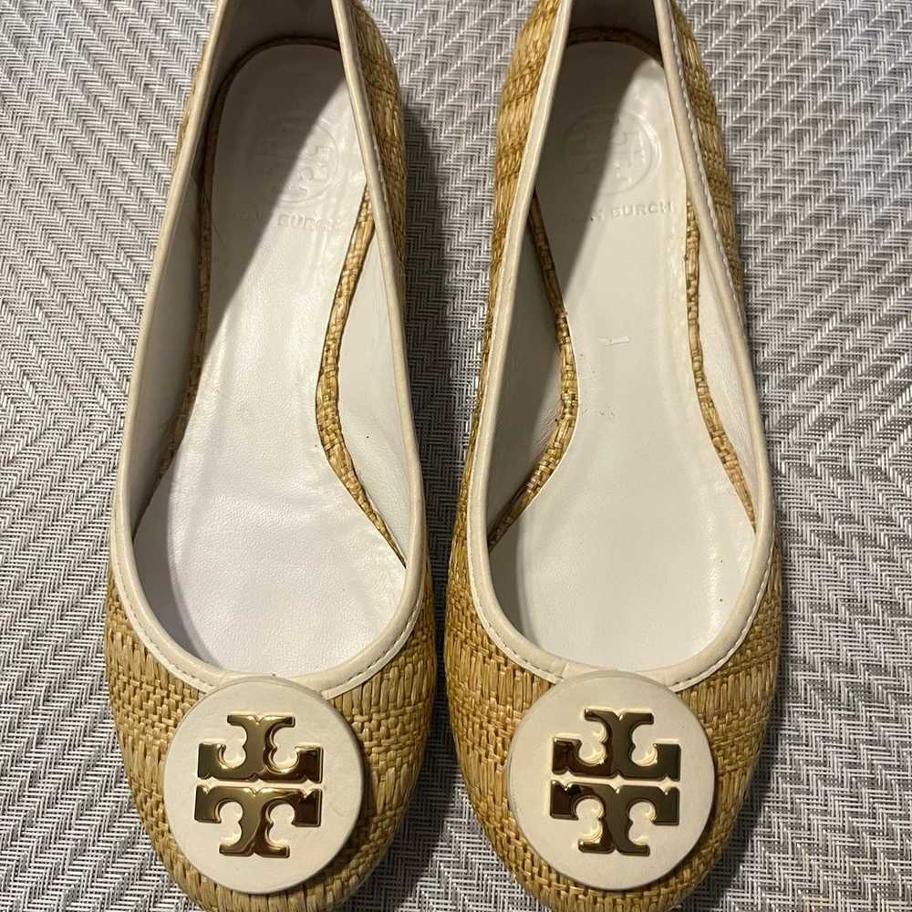 Tory Burch Woven Flats Size 8 - image 1