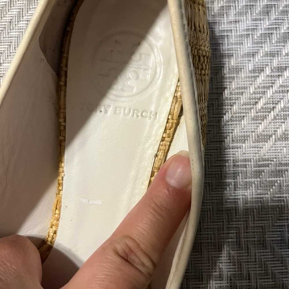 Tory Burch Woven Flats Size 8 - image 2