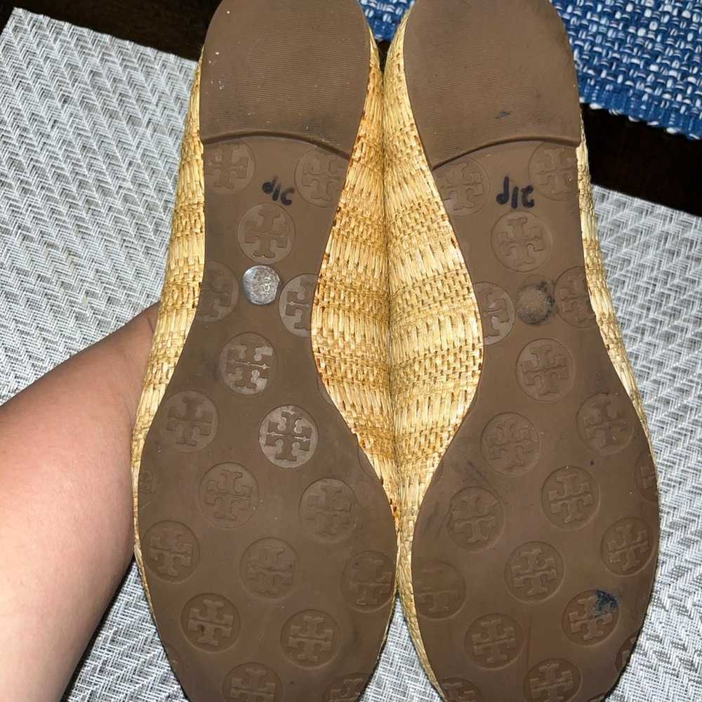 Tory Burch Woven Flats Size 8 - image 4