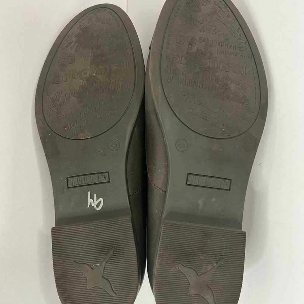 PIKOLINOS Pyrgos Laceless Gray Leather Slip-On Ox… - image 5