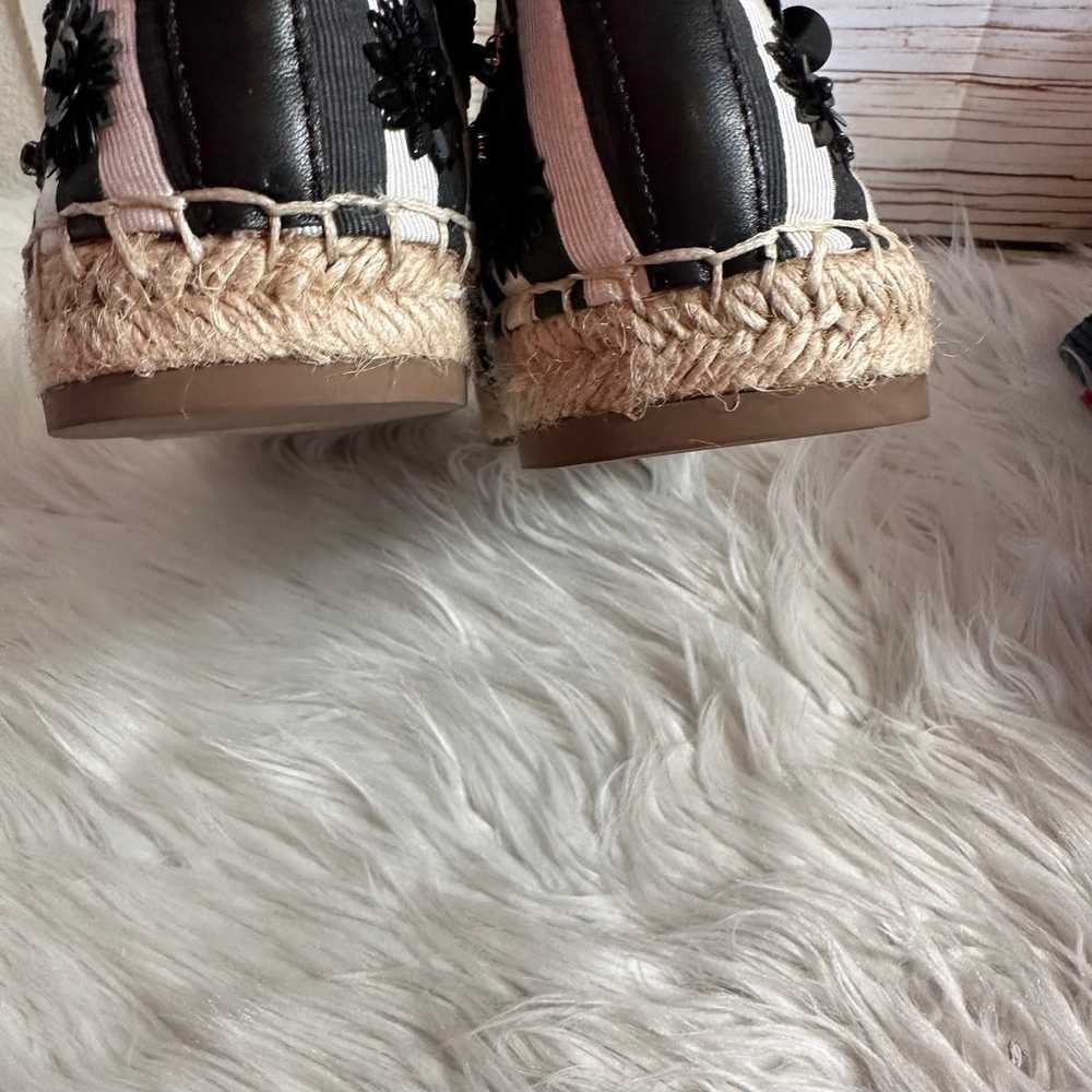 Kate Spade size 11 Espadrille Flat Sequin shoes n… - image 8