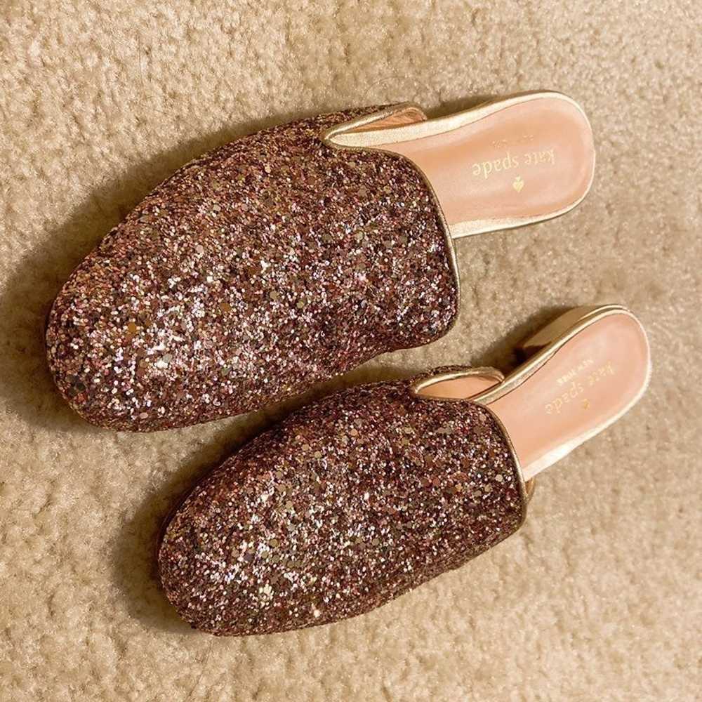 KATE SPADE GLITTER slip-on Mules - image 3