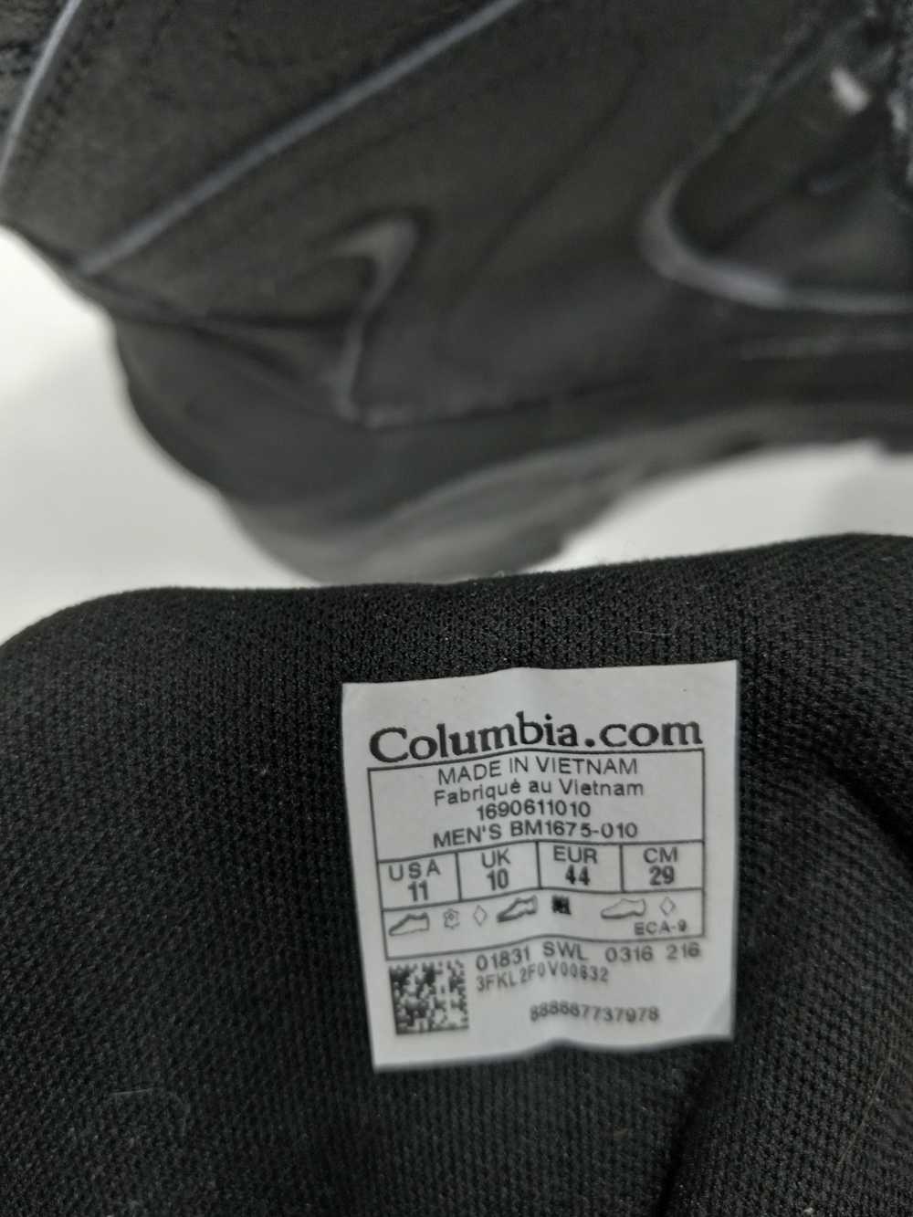 Columbia Black Boots Men's Size 11 - image 6
