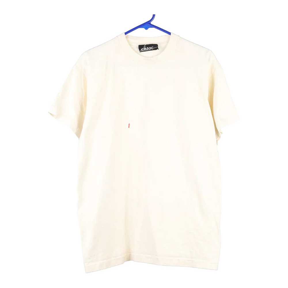 Elisse T-Shirt - Large Cream Cotton - image 1