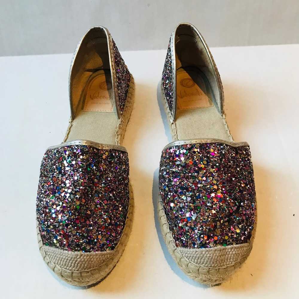 Sparkly Vidorreta Glitter Espadrilles - image 3