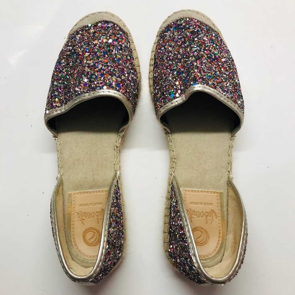 Sparkly Vidorreta Glitter Espadrilles - image 6