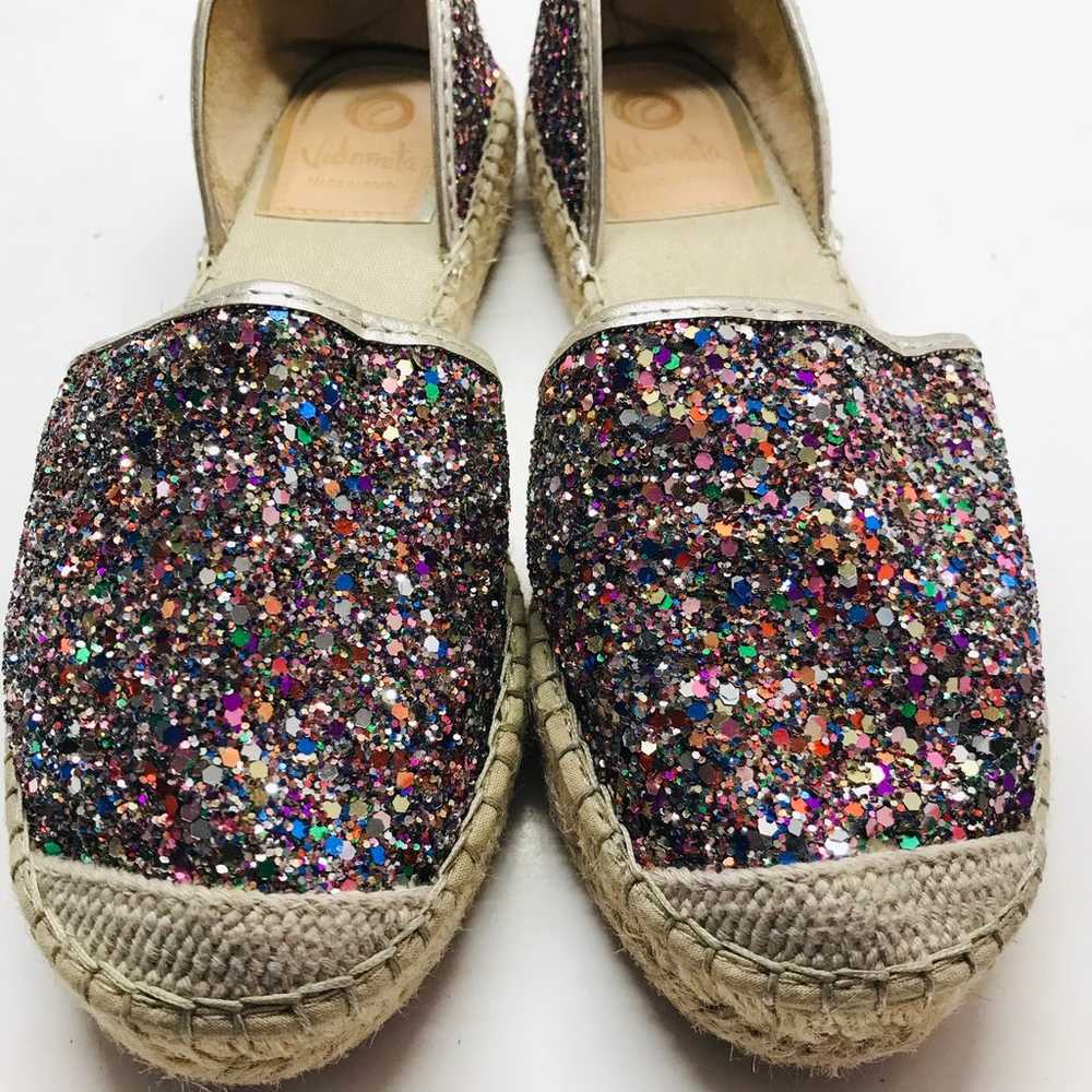 Sparkly Vidorreta Glitter Espadrilles - image 8