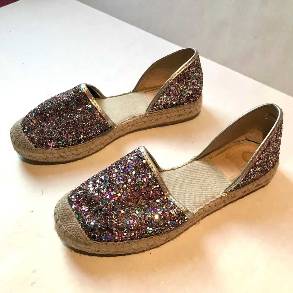 Sparkly Vidorreta Glitter Espadrilles - image 9