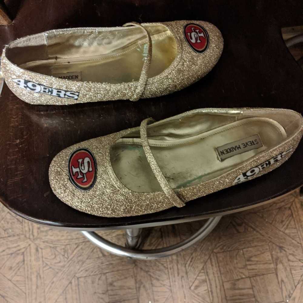 Ladies San Francisco 49ers flats - image 2