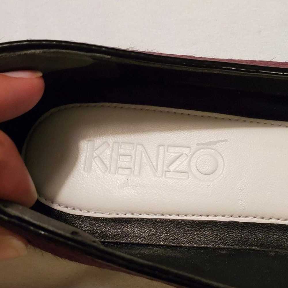 KENZO Pony Hair Flats Size 7 - image 3
