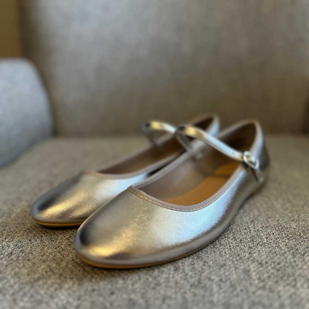 Madden Girl Silver Flats - image 2