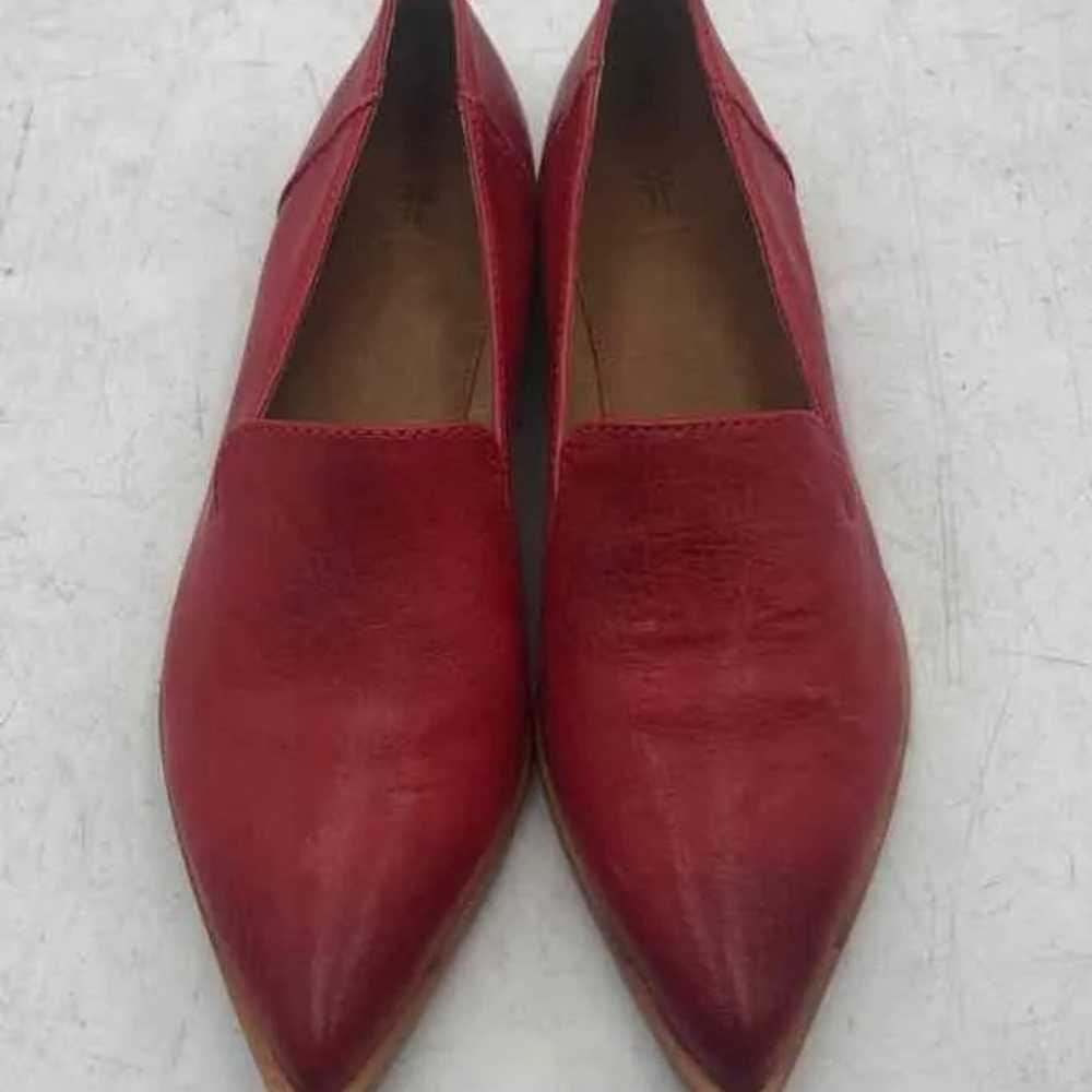 Frye Kenzie Venetian Leather Flats - Sz 7 - image 2