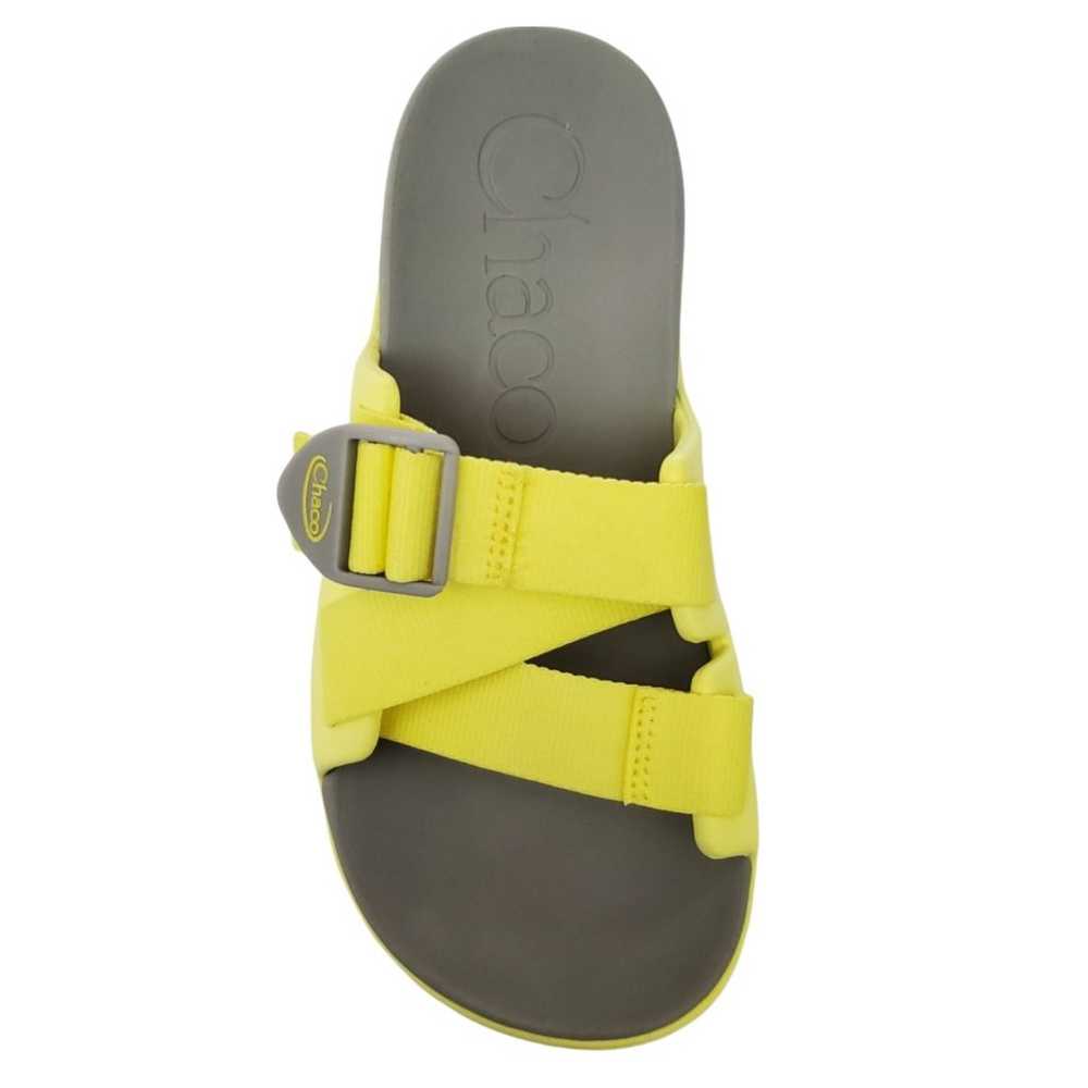 NWT Chaco chillos z straps slide sandals limeligh… - image 7