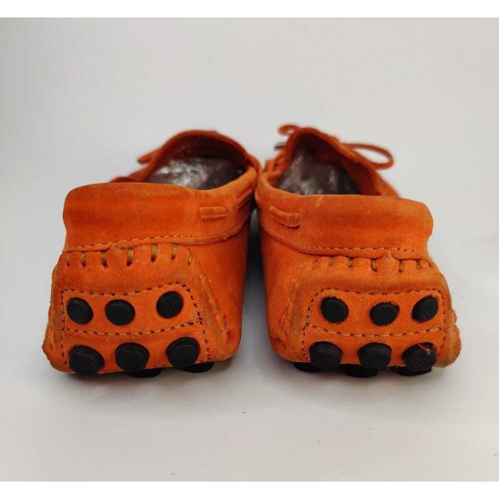 Orange Mercanti Fiorentini Loafers Sz9 B Moc Toe … - image 4