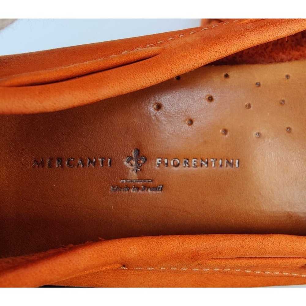 Orange Mercanti Fiorentini Loafers Sz9 B Moc Toe … - image 7