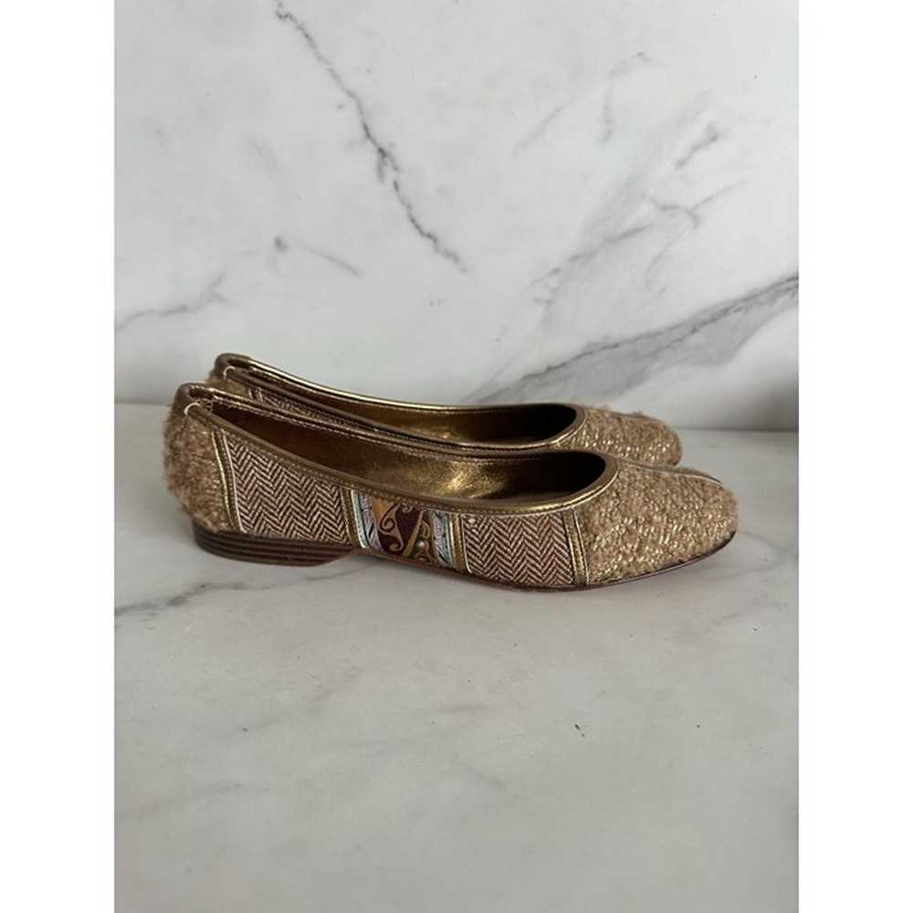 WILD ABOUT CASHMERE x Rebecca Moses Knit Flats Sz… - image 3