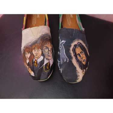 Harry Potter Custom Hand Painted TOMS Classic Shoe