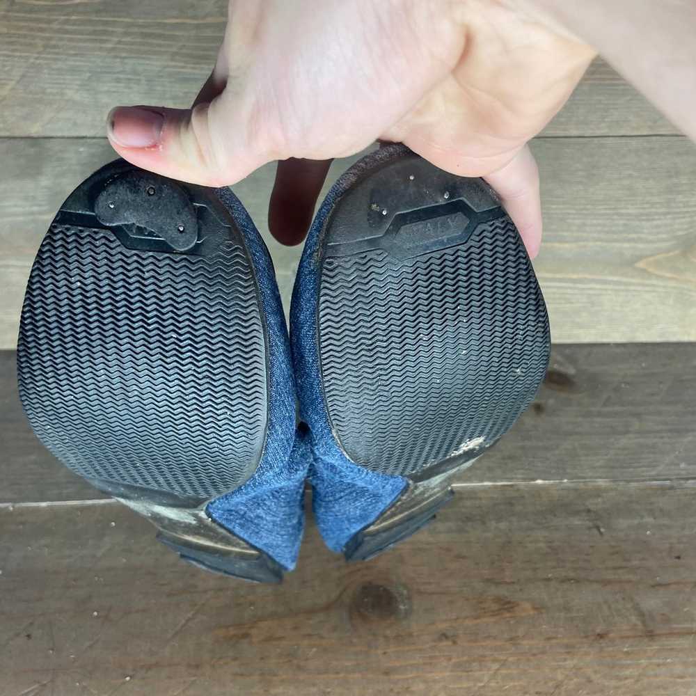 Tory Burch Womens size 9 shoes blue denim slip on… - image 9