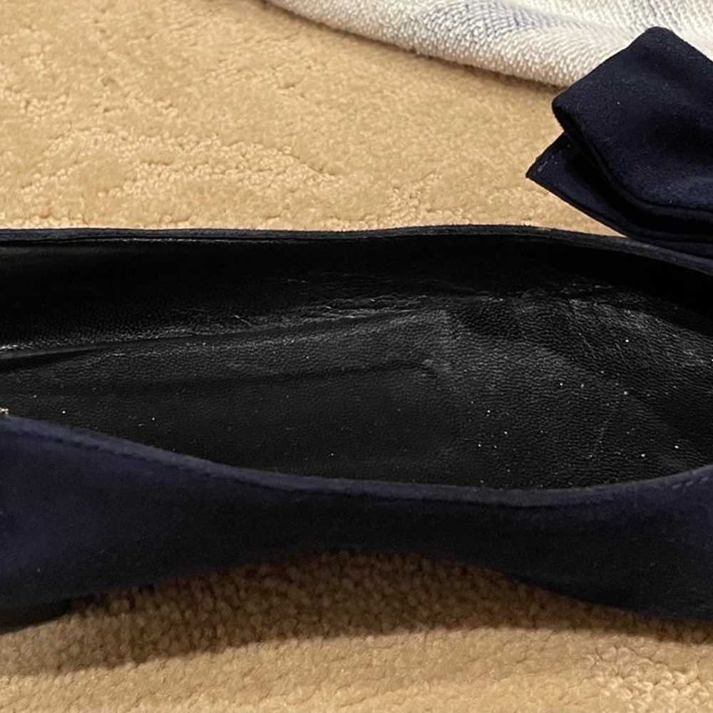 Navy Moschino suede flats - image 3