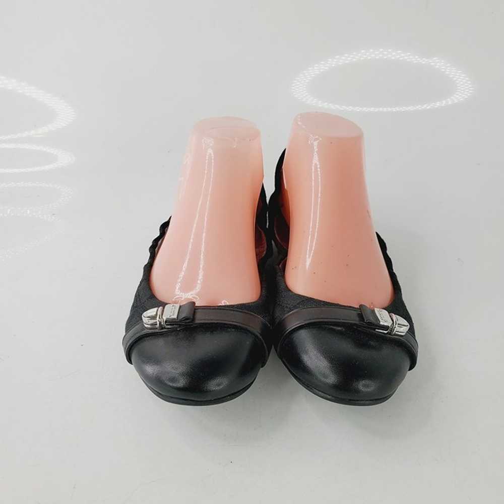 Coach Women's Black Delphine Leather Foldable Sli… - image 3