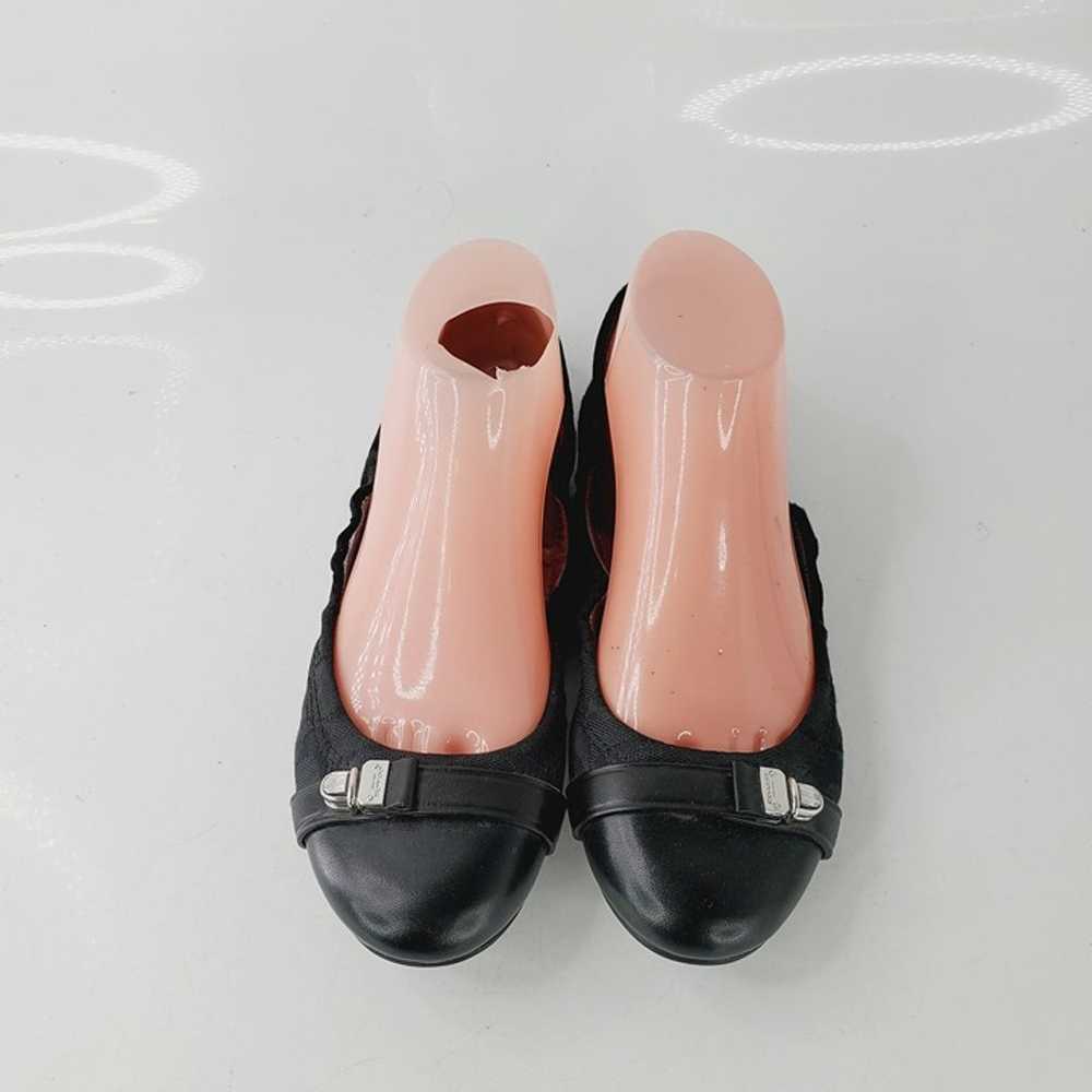 Coach Women's Black Delphine Leather Foldable Sli… - image 4