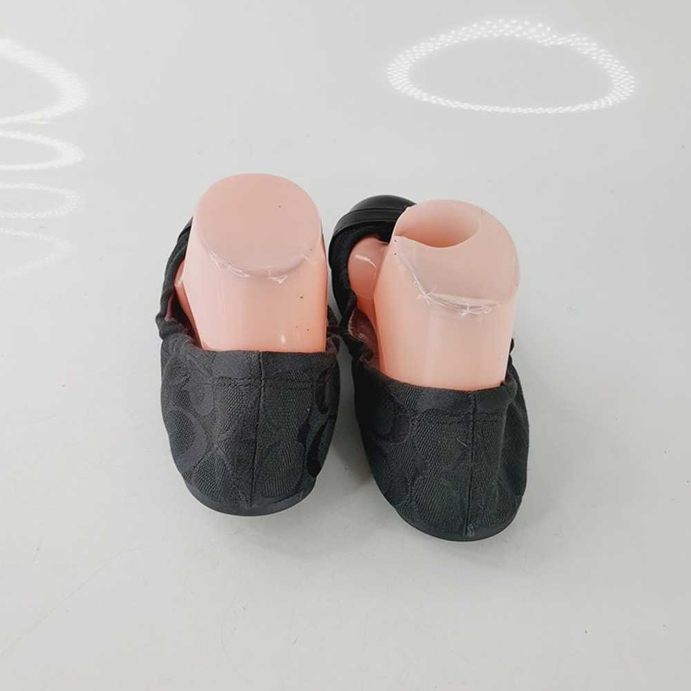 Coach Women's Black Delphine Leather Foldable Sli… - image 5