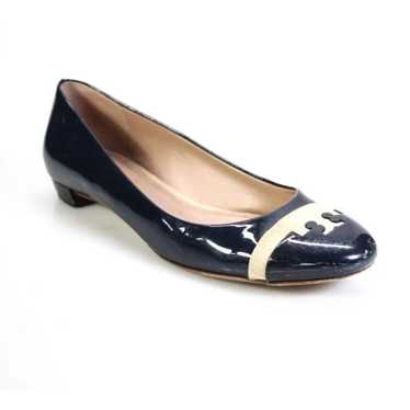 Tory Burch navy patent leather shoes flats 8 - image 1