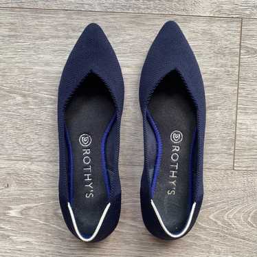 Rothy’s Shoes Flats  navy blue 6.5 - image 1