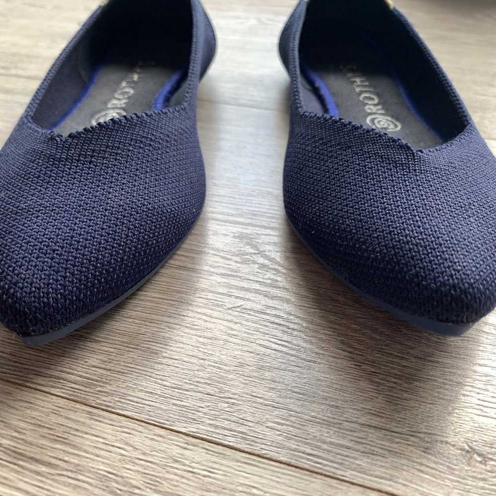 Rothy’s Shoes Flats  navy blue 6.5 - image 2