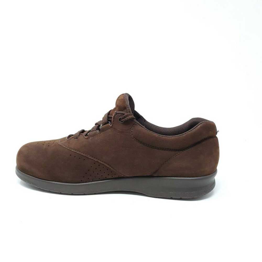 SAS Brown Nubuck Lace-Up Comfort Oxfords Walking … - image 2