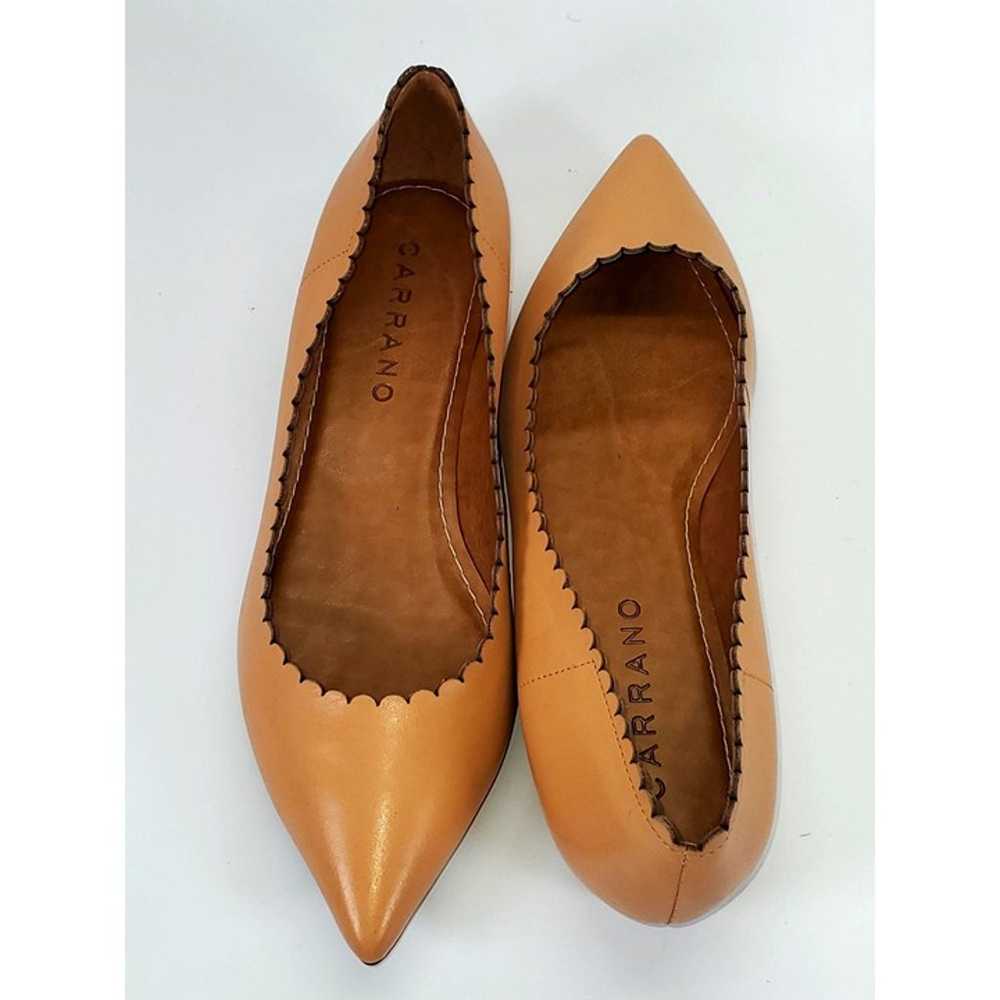 NWOB Carrano Neiman Marcus Women's Tan Leather Sc… - image 10