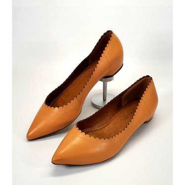 NWOB Carrano Neiman Marcus Women's Tan Leather Sc… - image 1